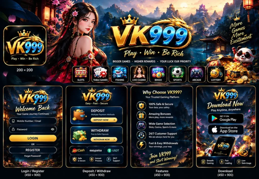 VK999 Game Homepage